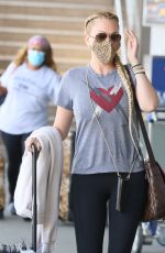 SHANNA MOAKLER at LAX Airport in Los Angeles 04/09/2021