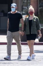 SHARNA BURGESS and Brian Austin Green at Ollo in Malibu 04/09/2021