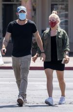 SHARNA BURGESS and Brian Austin Green at Ollo in Malibu 04/09/2021