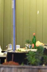 SHARNA BURGESS and Brian Austin Green Out for Dinner in Malibu 03/31/2021