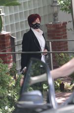 SHARON OSBOURNE Out and About in Los Angeles 03/30/2021