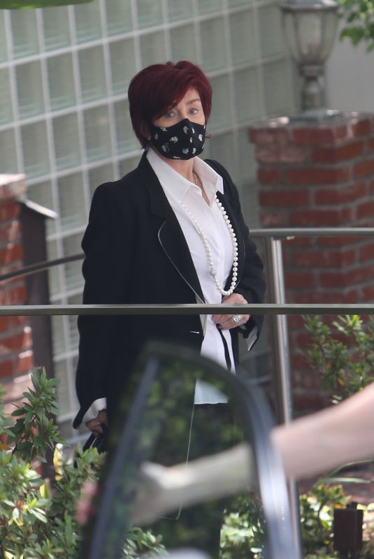 SHARON OSBOURNE Out and About in Los Angeles 03/30/2021