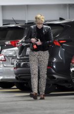SHARON STONE Out and About in Los Angeles 04/23/2021
