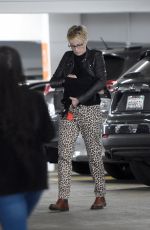SHARON STONE Out and About in Los Angeles 04/23/2021