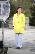 SHEINELLE JONES on the Set of Reopening America for Today Show in Pennsylvania 04/12/2021