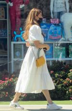 SHIVA SAFAI Out with Her Dog in Los Angeles 04/07/2021