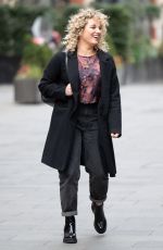 SIAN WELBY Leaves Capital FM in London 04/12/2021