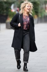 SIAN WELBY Leaves Capital FM in London 04/12/2021