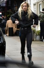 SIENNA MILLER, ALICE DELLAL, JO WOOD and MARY CHARTERIS at Fran Cutlers Birthday Lunch in Notting Hill 04/15/2021