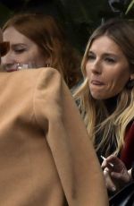 SIENNA MILLER, ALICE DELLAL, JO WOOD and MARY CHARTERIS at Fran Cutlers Birthday Lunch in Notting Hill 04/15/2021