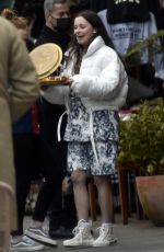 SIENNA MILLER, ALICE DELLAL, JO WOOD and MARY CHARTERIS at Fran Cutlers Birthday Lunch in Notting Hill 04/15/2021