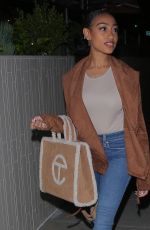 SKAI JACKSON and LEXI UNDERWOOD Night Out in Beverly Hills 04/23/2021