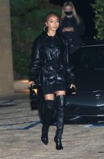 SKAI JACKSON Celebrates Her 19th Birthday at Nobu in Malibu 04/08/2021