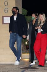 SOFIA RICHIE and Elliot Grainge at Nobu in Malibu 04/23/2021