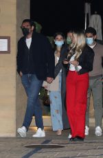 SOFIA RICHIE and Elliot Grainge at Nobu in Malibu 04/23/2021