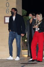 SOFIA RICHIE and Elliot Grainge at Nobu in Malibu 04/23/2021