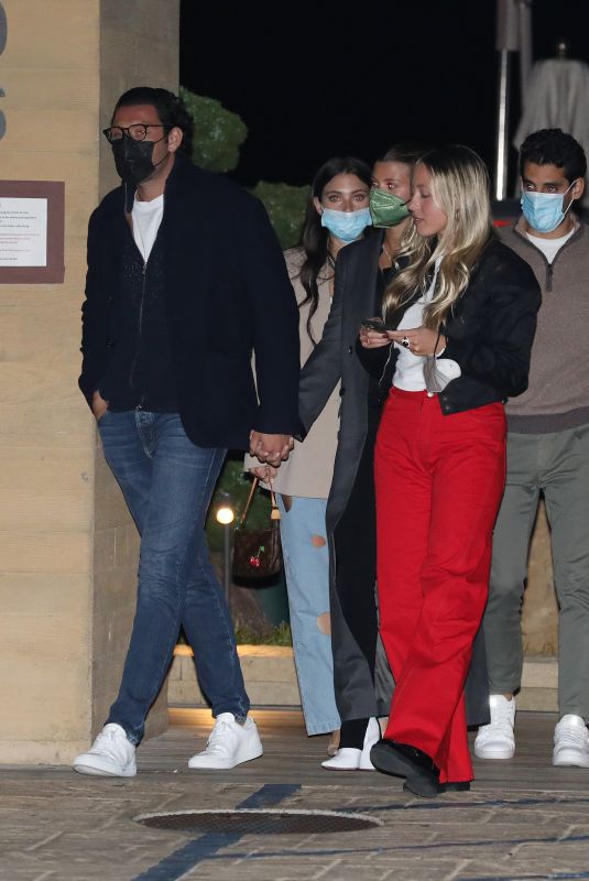 SOFIA RICHIE and Elliot Grainge at Nobu in Malibu 04/23/2021