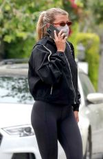 SOFIA RICHIE Arrivers at Pilates Class in West Hollywood 04/21/2021