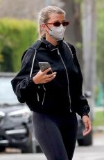 SOFIA RICHIE Arrivers at Pilates Class in West Hollywood 04/21/2021