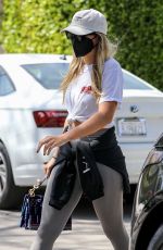 SOFIA RICHIE at Pilates Class in Los Angeles 04/09/2021