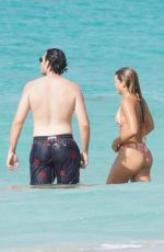 SOFIA RICHIE in Bikini and Elliot Grainge at a Beach in St Barts 04/18/2021