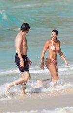 SOFIA RICHIE in Bikini and Elliot Grainge at a Beach in St Barts 04/18/2021