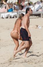 SOFIA RICHIE in Bikini and Elliot Grainge at a Beach in St Barts 04/18/2021