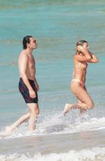 SOFIA RICHIE in Bikini and Elliot Grainge at a Beach in St Barts 04/18/2021