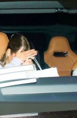 SOFIA RICHIE Out Driving with a Mystery Man in Los Angeles 04/05/2021