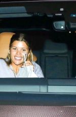 SOFIA RICHIE Out Driving with a Mystery Man in Los Angeles 04/05/2021