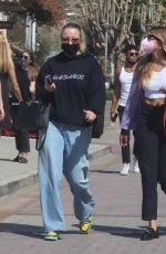 SOFIA RICHIE Out Shopping with Friends in Malibu 04/10/2021