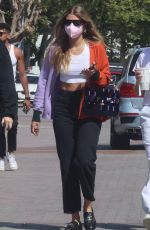 SOFIA RICHIE Out Shopping with Friends in Malibu 04/10/2021