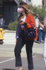 SOFIA RICHIE Out Shopping with Friends in Malibu 04/10/2021