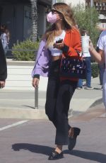 SOFIA RICHIE Out Shopping with Friends in Malibu 04/10/2021