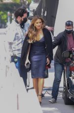 SOFIA VERGARA on the Set of a Commercial in Pasadena 04/24/2021