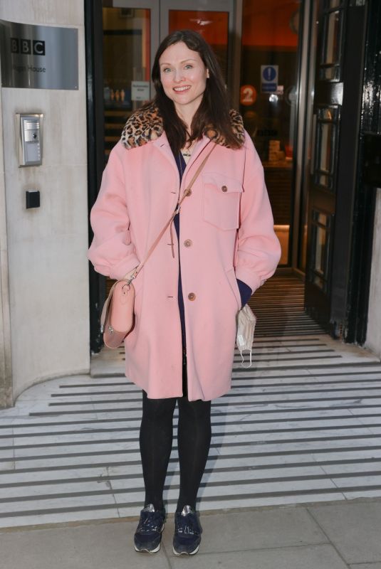 SOPHIE ELLIS-BEXTOR at BBC Radio 2 in London 04/05/2021