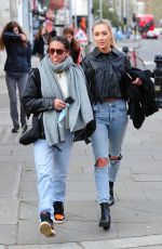 SOPHIE HABBO Out with a Friend in London 04/14/2021
