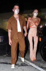 SOPHIE TURNER and Joe Jonas at Craig