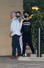 SOPHIE TURNER and Joe Jonas at Nobu in Malibu 04/20/2021