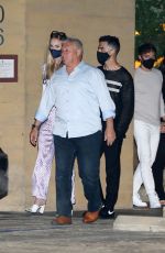 SOPHIE TURNER and Joe Jonas at Nobu in Malibu 04/20/2021