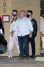 SOPHIE TURNER and Joe Jonas at Nobu in Malibu 04/20/2021