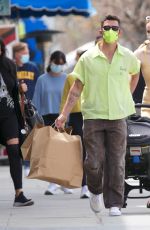 SOPHIE TURNER andJoe Jonas Out in Los Angeles 04/25/2021
