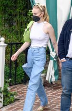 SOPHIE TURNER Out Shopping in Los Angeles 04/21/2021