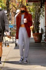 STELLA MAXWELL at Blue Bottle Coffee in Los Feliz 04/10/2021