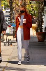 STELLA MAXWELL at Blue Bottle Coffee in Los Feliz 04/10/2021