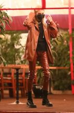 STELLA MAXWELL Out for Dinner in Los Angeles 04/14/2021