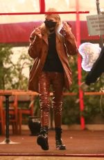 STELLA MAXWELL Out for Dinner in Los Angeles 04/14/2021