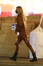 STELLA MAXWELL Out for Dinner in Los Angeles 04/14/2021