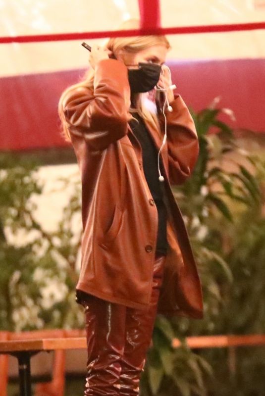 STELLA MAXWELL Out for Dinner in Los Angeles 04/14/2021