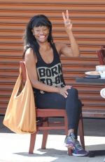 SUFE BRADSHAW Out for Lunch at Kings Cafe in Los Angeles 04/27/2021